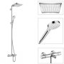Sen tắm đứng Hansgrohe Crometta E 240 1jet Showerpipe (27298000)