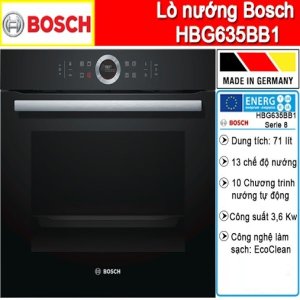 Lò nướng Bosch HBG635BB1