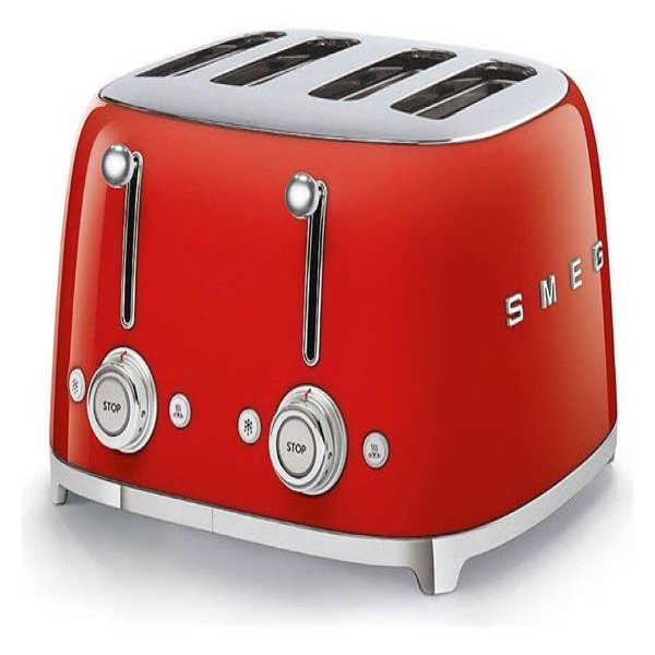 Máy nướng bánh mỳ SMEG TSF03RDEU - Màu đỏ
