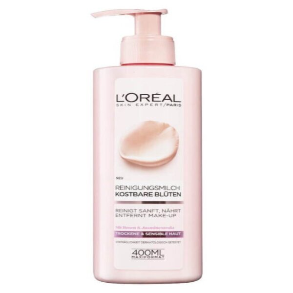 SỮA TẨY TRANG LOREAL SKIN EXPERT KOSTBARE BLUTEN, 400 ML