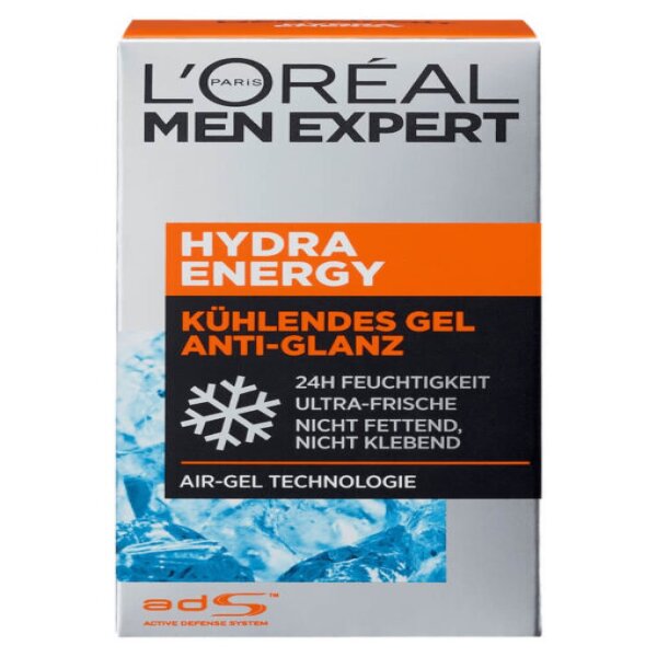 KEM DƯỠNG DA LOREAL MEN EXPERT HYDRA ENERGY DẠNG GEL KIỀM DẦU, 50 ML