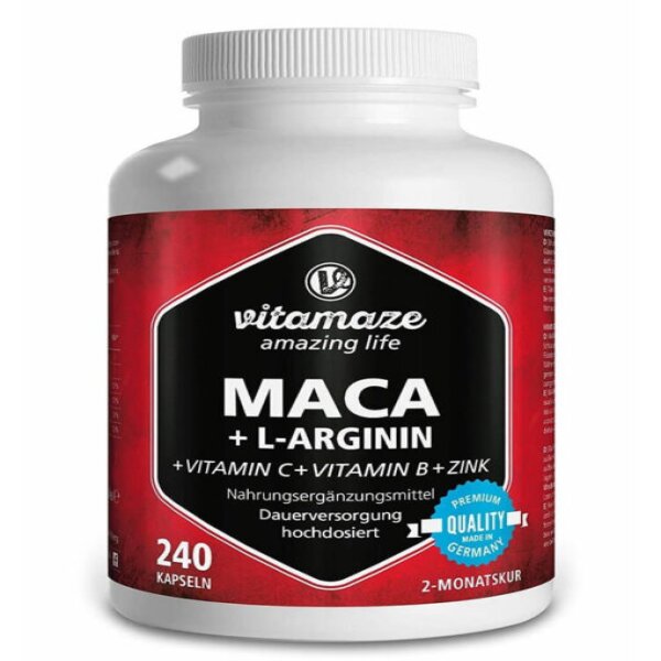 Thuốc Tăng Cường Sinh Lý Vitamaze Maca, 240 viên