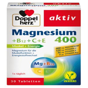 Viên Uống Doppelherz Magnesium 400, 30 Viên